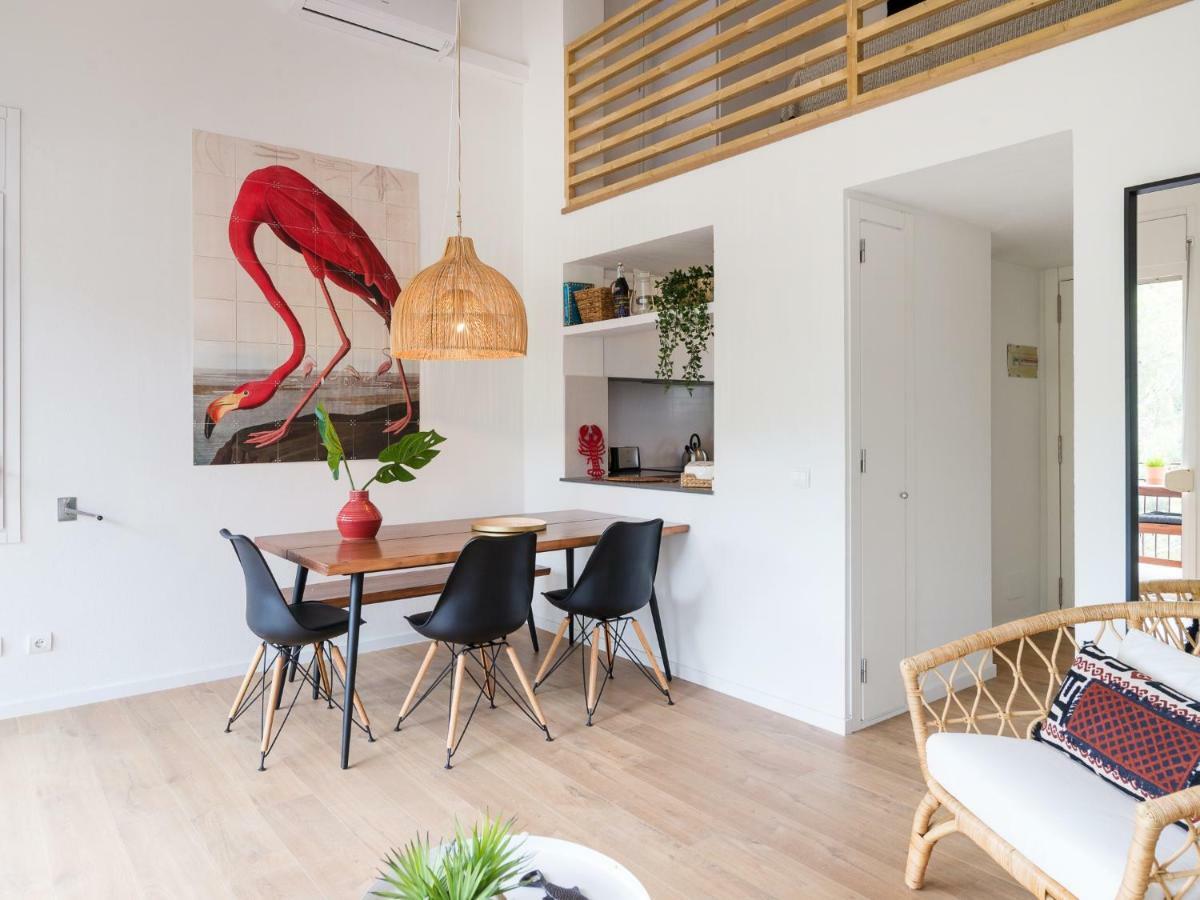 דירות בגור La Vie En Rouge Sa Riera Duplex, Private Parking מראה חיצוני תמונה