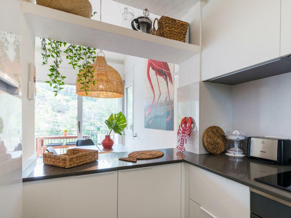 דירות בגור La Vie En Rouge Sa Riera Duplex, Private Parking מראה חיצוני תמונה