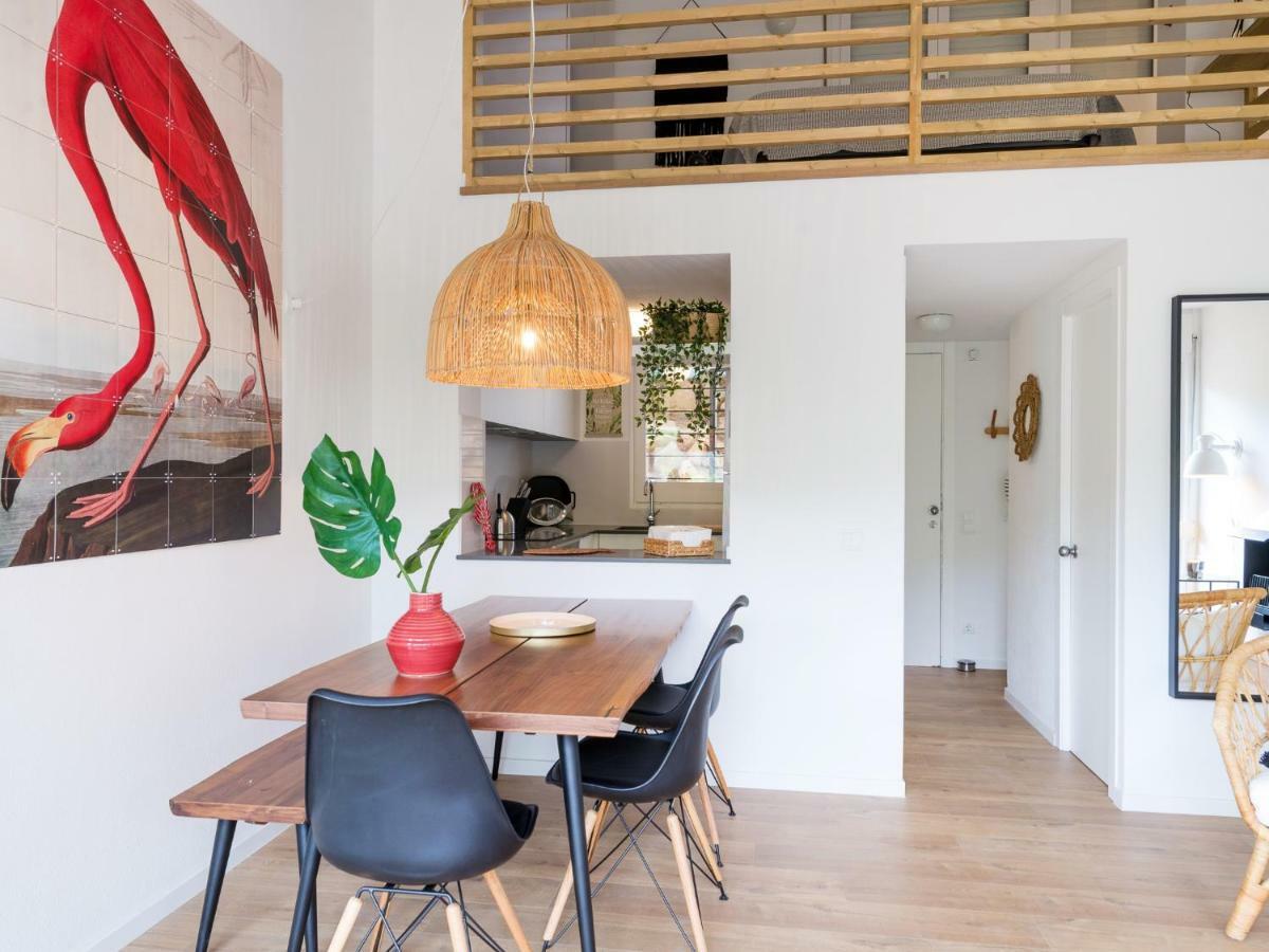 דירות בגור La Vie En Rouge Sa Riera Duplex, Private Parking מראה חיצוני תמונה