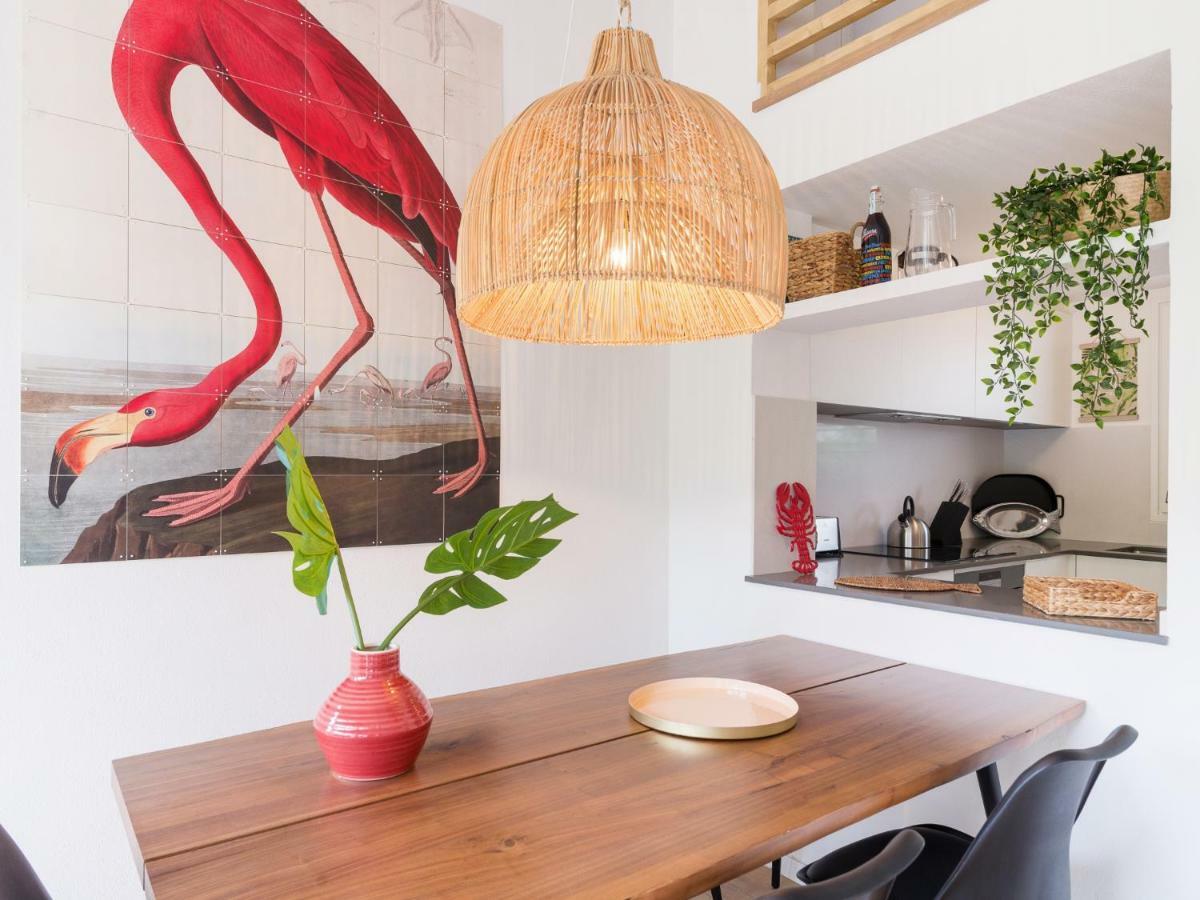 דירות בגור La Vie En Rouge Sa Riera Duplex, Private Parking מראה חיצוני תמונה